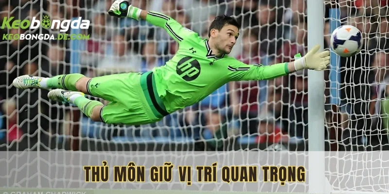 Thủ môn có thể di chuyển nhiều vị trí